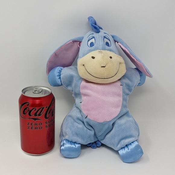 Disney Winnie the Pooh Eeyore Lovey Plush Satin Toy - Picture 5 of 5